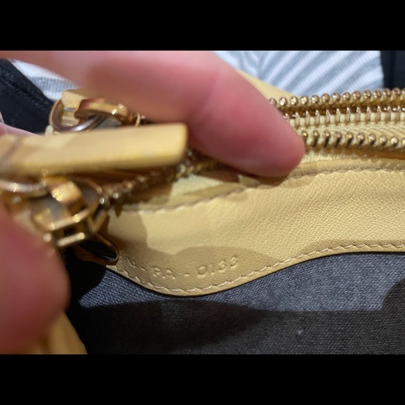 Large Celine Trio Bag in Pale Yellow - Picture 10 of 12